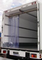 Gliding Sliding PVC Strip Doors for Trucks